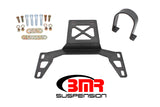 BMR 07-14 Shelby GT500 Front Driveshaft Safety Loop - Black Hammertone DSL020