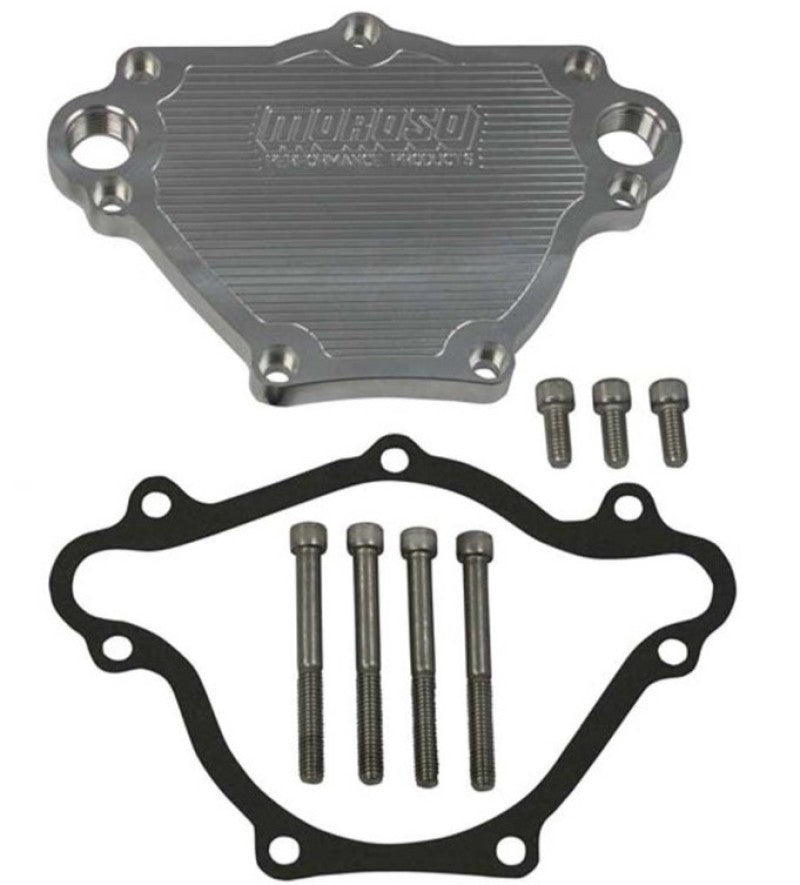 Moroso Chrysler 273-360 Remote Water Pump Adapter Kit (Requires Two -12An Male Fittings)