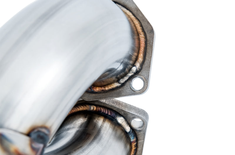 AWE Tuning Audi B9 S4 Track Edition Exhaust - Non-Resonated (Silver 102mm Tips) AWE Tuning