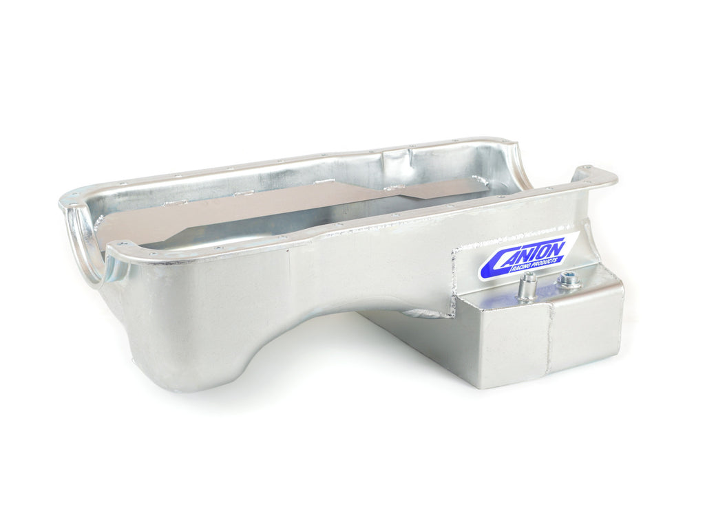 Canton 15-640 Oil Pan For Ford 289-302 Fox Body Mustang Rear T Sump Street Pan - eliteracefab.com