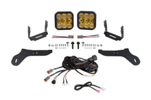 Load image into Gallery viewer, Diode Dynamics 17-20 Ford Raptor SS5 Bumper LED Pod Light Kit - Yellow Pro Combo