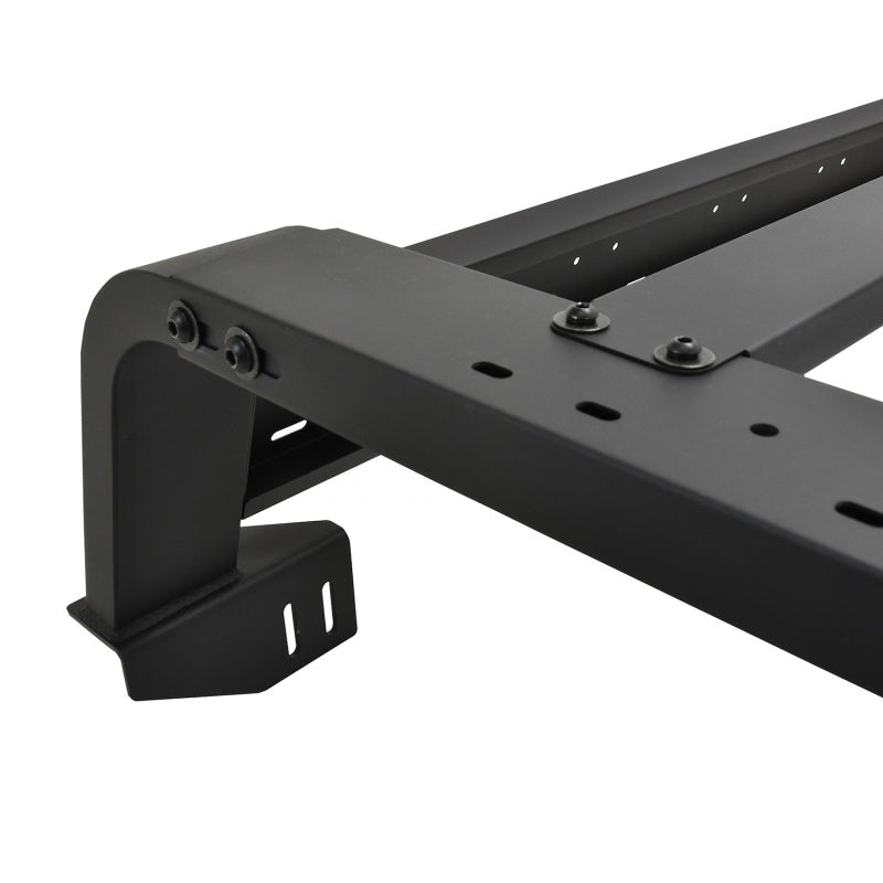 Westin 05-21 Toyota Tacoma 5ft Bed Overland Cargo Rack - Textured Black - eliteracefab.com