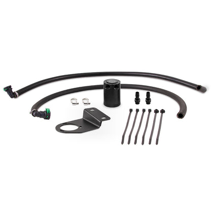 Mishimoto 19+ Ford Ranger Baffled Oil Catch Can Kit - Black - eliteracefab.com