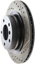 Load image into Gallery viewer, StopTech 06 BMW 325 / 07-09 BMW 328 Slotted &amp; Drilled Left Rear Rotor