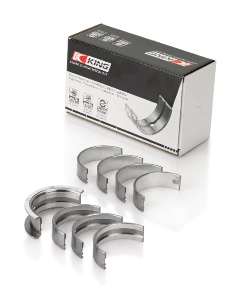 King 97-07 Ford 2.5L/2.9L/3.0L (Size STD) Main Bearing Set King Engine Bearings
