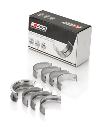 King 97-07 Ford 2.5L/2.9L/3.0L (Size STD) Main Bearing Set King Engine Bearings