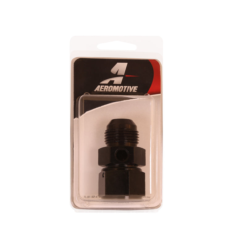 Aeromotive Adapter - AN-12 Male to Female - 1/8-NPT Port Aeromotive