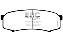 Load image into Gallery viewer, EBC 10+ Lexus GX460 4.6 Ultimax2 Rear Brake Pads - eliteracefab.com