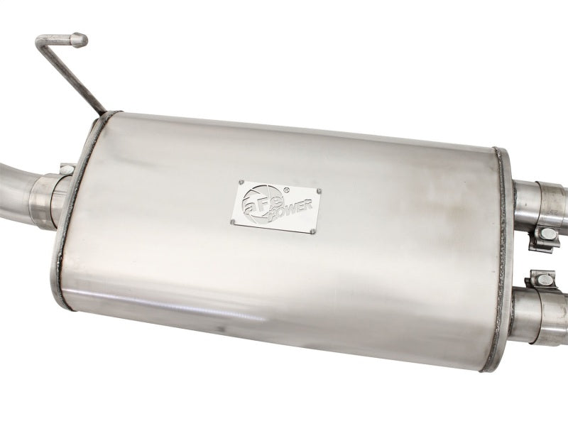 aFe MACHForce XP Exhaust Cat-Back 2.5/3in SS-409 w/ Hi-Tuck Tip 05-15 Nissan Xterra V6 4.0L - eliteracefab.com