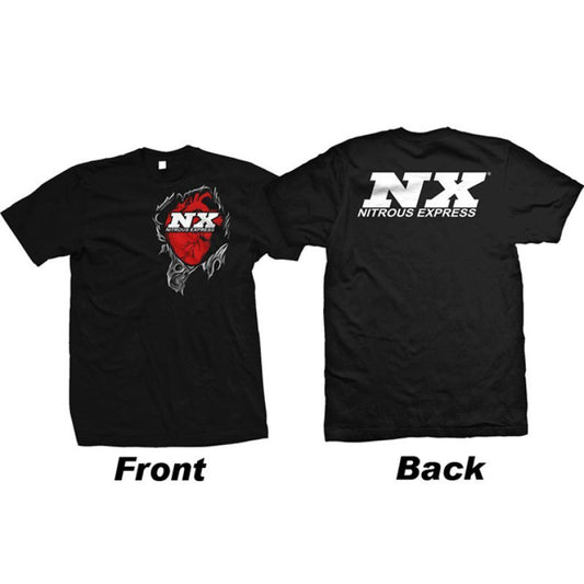 Nitrous Express Heart T-Shirt, 2XL - 191182X