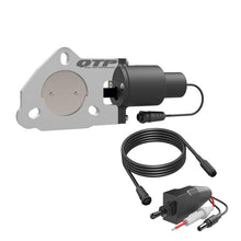 Load image into Gallery viewer, QTP 2.25in Bolt-On QTEC Electric Cutout Valve - Single - eliteracefab.com