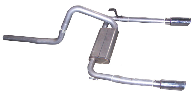 Gibson 98-02 Chevrolet Camaro Z28 5.7L 3in Cat-Back Dual Exhaust - Aluminized - eliteracefab.com