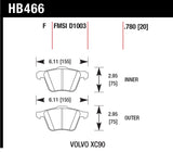 Hawk Performance LTS Brake Pads - HB477Y.610