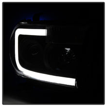 Load image into Gallery viewer, Xtune Toyota Tundra 07-13 LED Light Bar Projector Headlights Black PRO-JH-TTU07-LED-BK - eliteracefab.com