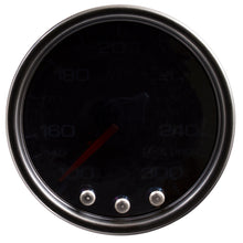 Load image into Gallery viewer, Autometer Spek-Pro Gauge Oil Temp 2 1/16in 300f Stepper Motor W/Peak &amp; Warn Blk/Smoke/Blk