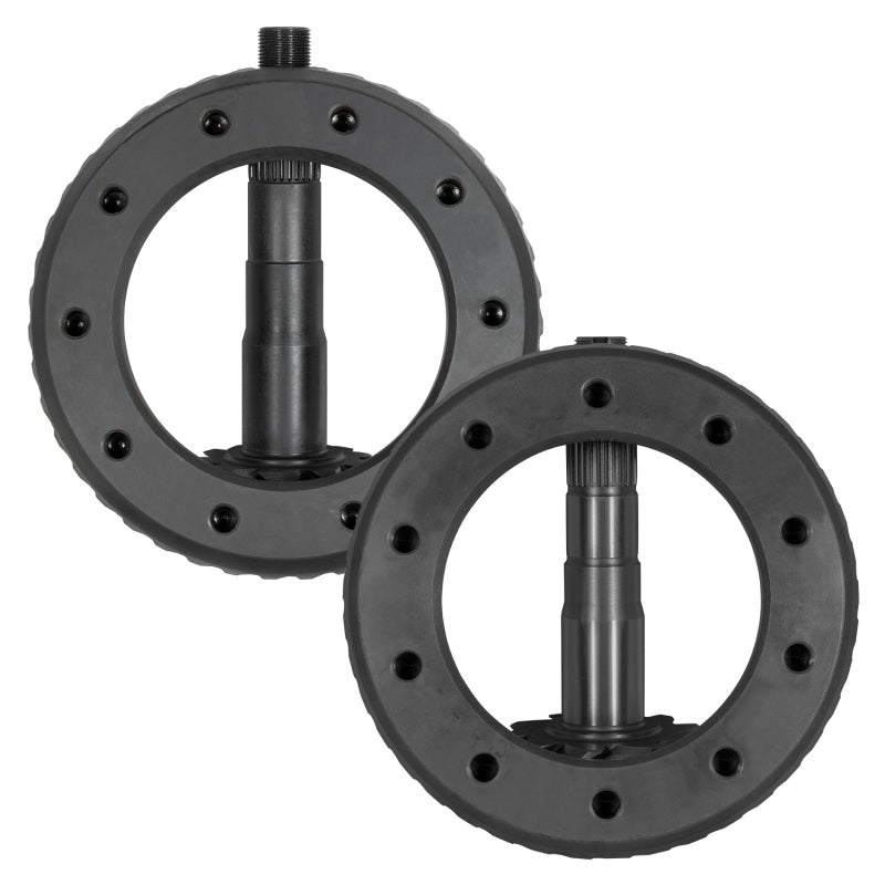 Yukon Ring & Pinion Gear Kit Front & Rear for Toyota 8/8IFS Diff (w/Factory Locker) 4.11 Ratio Yukon Gear & Axle