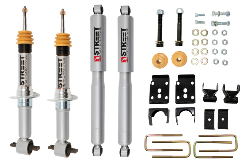 Belltech 2015+ Ford F-150 1-3in Front 5in Rear Lower Kit with SP Shocks - eliteracefab.com