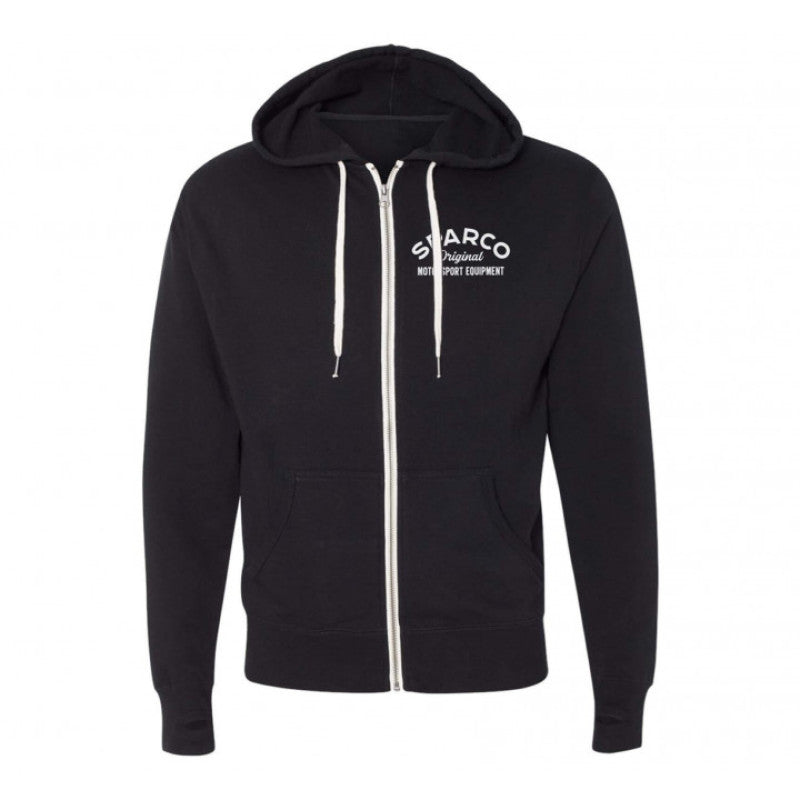 Sparco Sweatshirt ZIP Garage BLK - Medium - eliteracefab.com