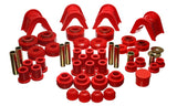 Energy Suspension 73-79 Ford F-150 Pickup w/ 2 Degree C-Bushing Red Hyper-Flex Master Bushing Set