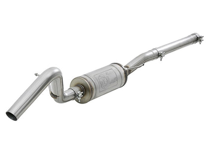 aFe MACH Force-Xp 2.5in 409 SS Mid-Pipe w/ Muffler 2007+ Jeep Wrangler (JK) V6 3.6L/3.8L aFe