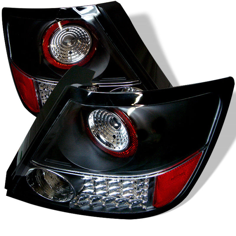 Spyder Scion TC 05-10 LED Tail Lights Black ALT-YD-TSTC04-LED-BK - eliteracefab.com