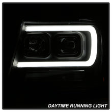 Load image into Gallery viewer, Spyder 07-14 Chevy Suburban/1500/2500/Tahoe V2 Projector Headlights All Blk PRO-YD-CSUB07V2-DRL-BKV2 - eliteracefab.com