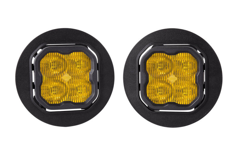 Diode Dynamics SS3 Pro Type OB Kit ABL - Yellow SAE Fog Diode Dynamics