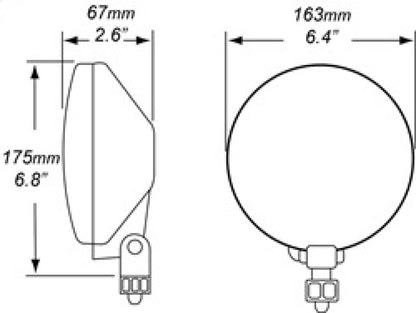 Hella 500FF 12V/55W Halogen Driving Lamp Kit - eliteracefab.com