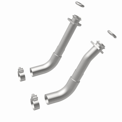 MagnaFlow 66-72 Chevy C10 Pickup V8 2-Piece Front Exhuast Pipe Kit (2in Tubing/Clamps/Inlet Flanges) Magnaflow