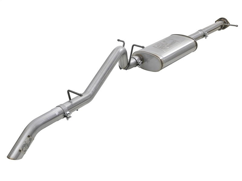 aFe MACH Force-Xp Hi-Tuck 3in. 409 SS C/B Exhaust 15-18 GM Colorado/Canyon L4-2.5L/V6-3.6L - Raw Tip aFe