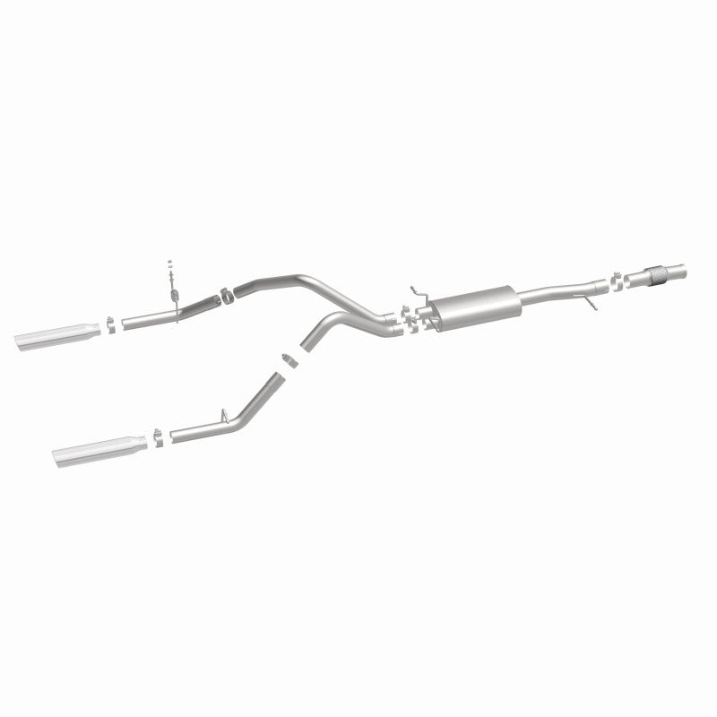 Magnaflow 14 Chev Silverado V8 5.3L SC Cab Dual Split Rear Exit SS Cat Back Perf Exhaust Magnaflow