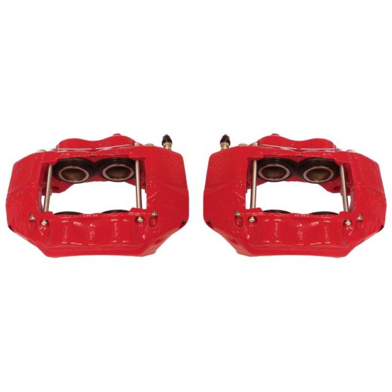 Power Stop 95-03 Toyota Tacoma Front Red Calipers w/o Brackets - Pair - eliteracefab.com