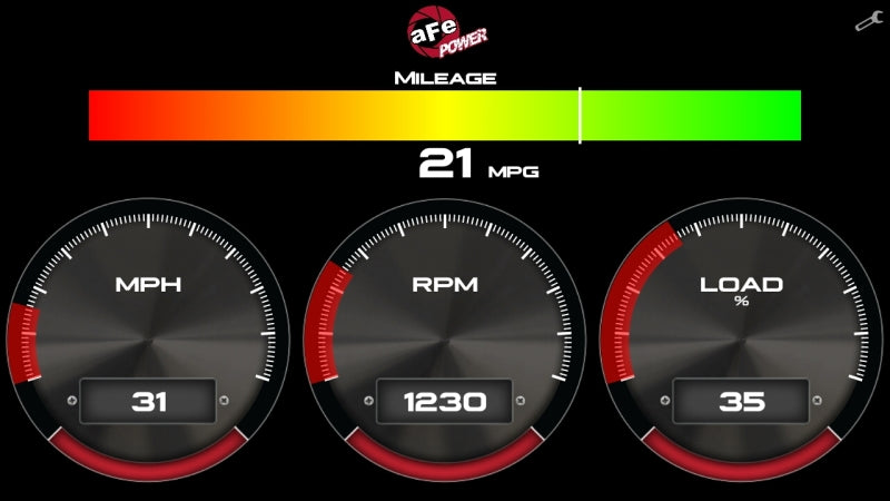 aFe AGD Advanced Gauge Display Digital 5.5in Monitor 08-18 Dodge/RAM/Ford/GM Diesel Trucks - eliteracefab.com