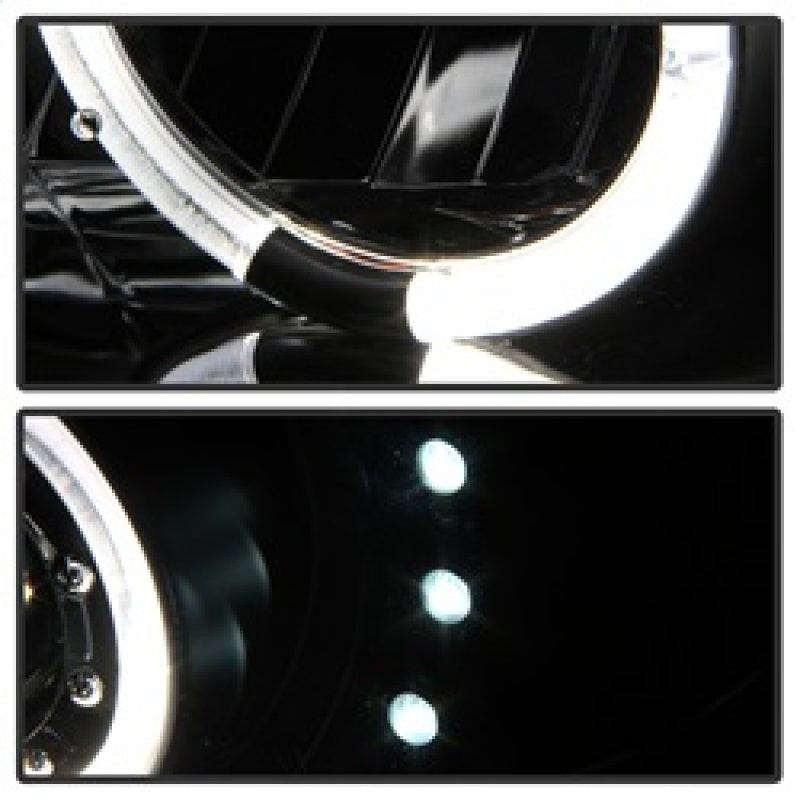 Spyder Chevy Camaro 98-02 Projector Headlights LED Halo LED Blk - Low H1 PRO-YD-CCAM98-HL-BK - eliteracefab.com