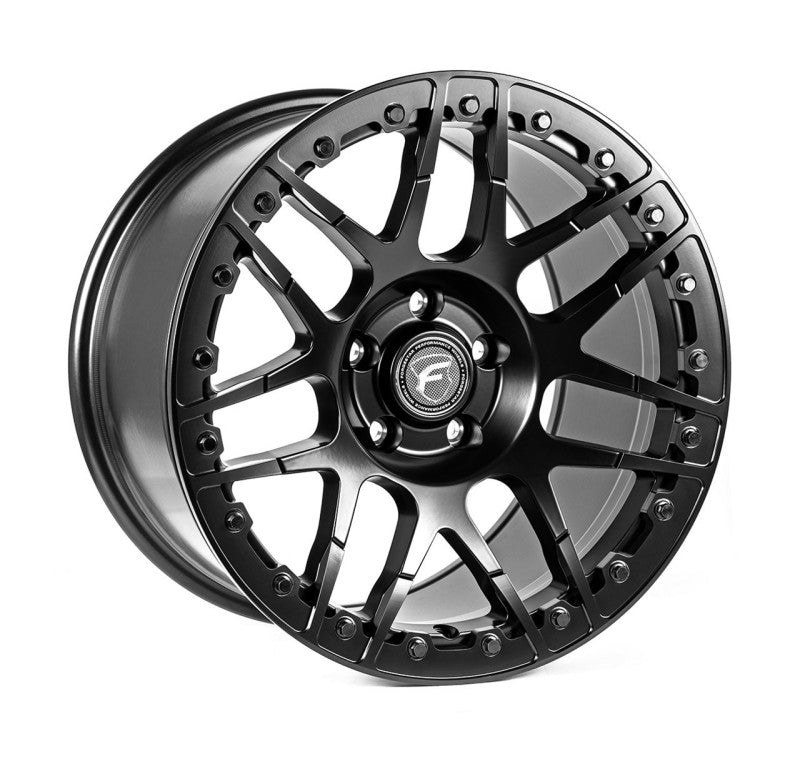 Forgestar F14 Beadlock 17x10 / 5x115 BP / ET06 / 5.75in BS Satin Black Wheel