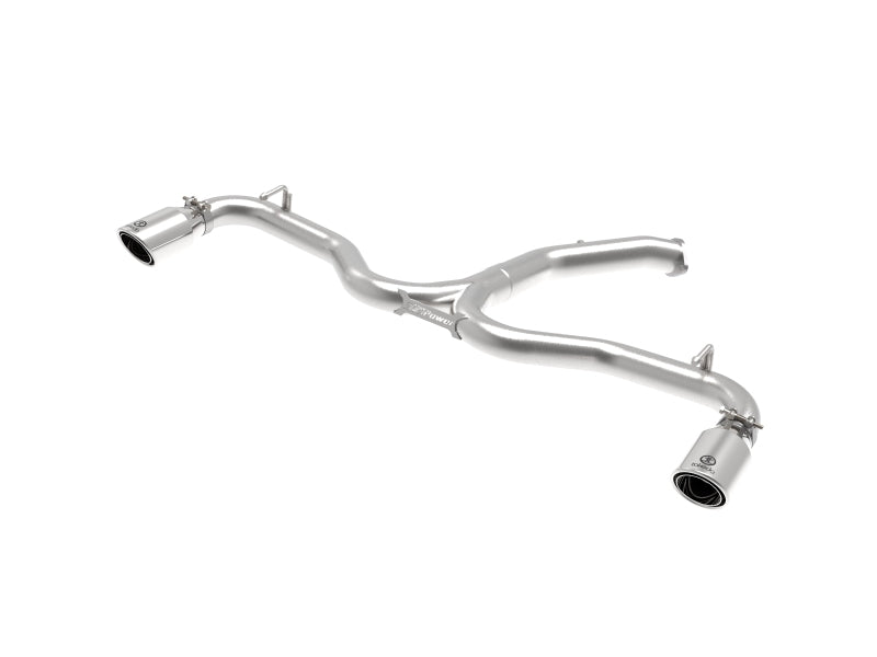 aFe Takeda 3in-2.5in SS Axle-Back Exhaust w/Polished Tips 2018 Hyundai Elantra GT Sport I4-1.6L(t) aFe