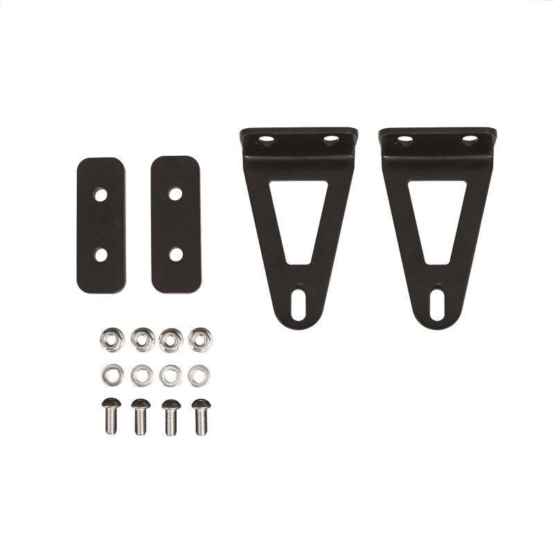 Westin HDX Grille Guard LED Light Bracket for 20 or 30 inch LED Bar - Black Westin