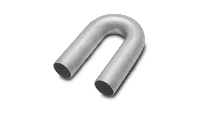 Vibrant 321 Stainless Steel 180 Degree Mandrel Bend 2.25in OD x 3.375in CLR 18 Gauge Wall Thickness Vibrant