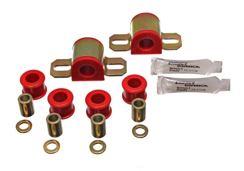 Energy Suspension 90-97 Mazda Miata Red 19mm Front Sway Bar Bushings (includes Sway Bar End Link Bus - eliteracefab.com