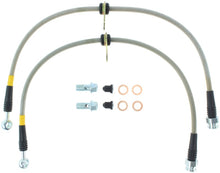 Load image into Gallery viewer, StopTech 91-05 Acura NSX Rear SS Brake Lines - eliteracefab.com