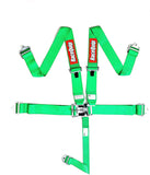 RaceQuip Green L & L 5pt Seat Belt