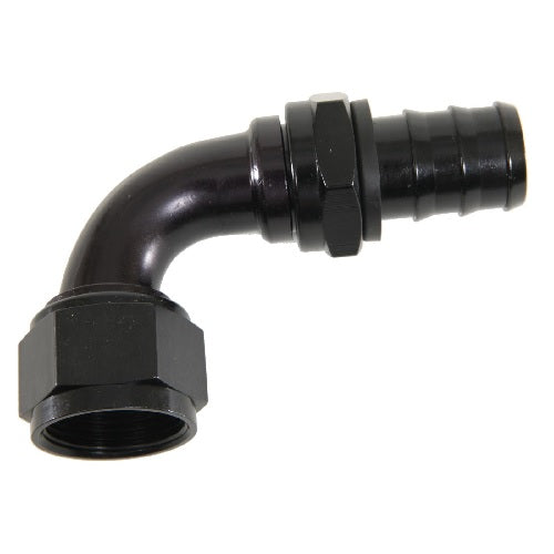 Fragola Performance Systems 209016-BL 8000 Series Push-Lite Race Hose Ends - 90 Degree - eliteracefab.com