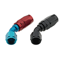 Load image into Gallery viewer, Fragola Performance Systems 224506-BL 2000 Series Pro-Flow Hose End -6AN x 45 Degree - eliteracefab.com