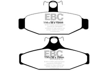 Load image into Gallery viewer, EBC 83-87 Chevrolet Corvette (C4) 5.7 Ultimax2 Rear Brake Pads - eliteracefab.com