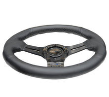 Load image into Gallery viewer, NRG Sport Reinforced Steering Wheel 320mm Carbon Center Spoke - eliteracefab.com