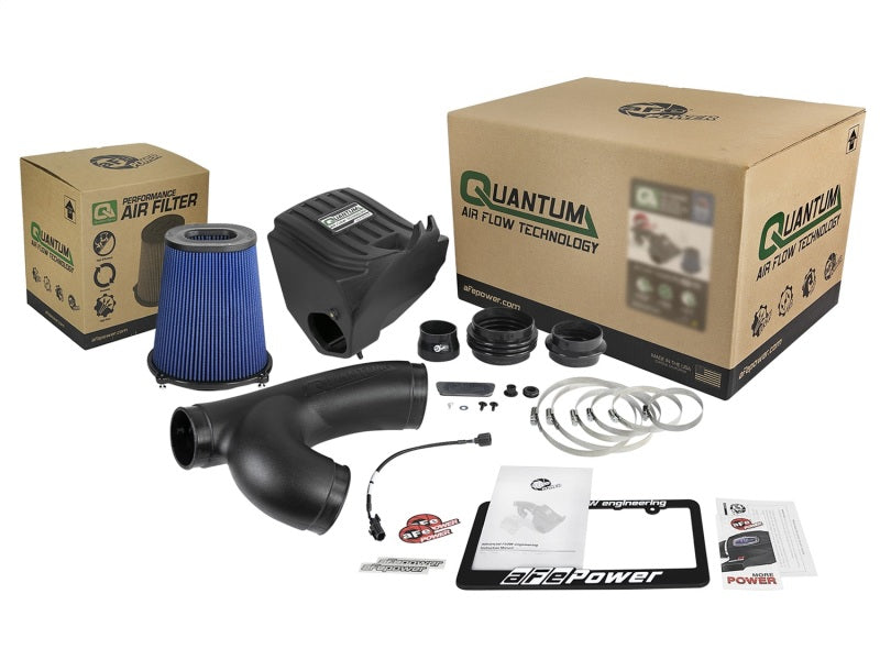 aFe Quantum Pro 5R Cold Air Intake System 15-18 Ford F150 EcoBoost V6-3.5L/2.7L - Oiled - eliteracefab.com