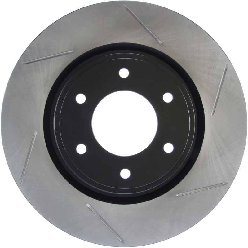 StopTech Power Slot 08-09 Infiniti QX4/QX56 / 07-09 Nissan Armada Left Front Slotted Rotor Stoptech