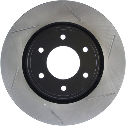 StopTech Power Slot 08-09 Infiniti QX4/QX56 / 07-09 Nissan Armada Left Front Slotted Rotor Stoptech