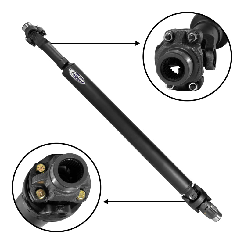 Yukon Performance Rear Driveshaft 2018 Jeep JL Sahara 4 Door Auto Selec-Trac Yukon Gear & Axle