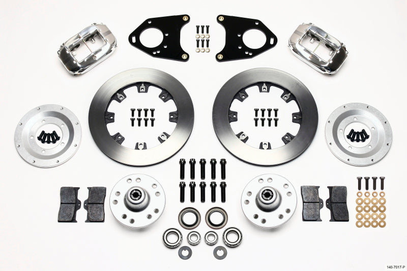 Wilwood Forged Dynalite Front Kit 12.19in Polished 71-80 Pinto/Mustang II Disc & Drum Wilwood